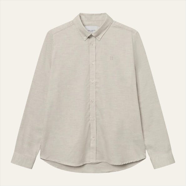 LES DEUX - Ecru Desert Regular hemd