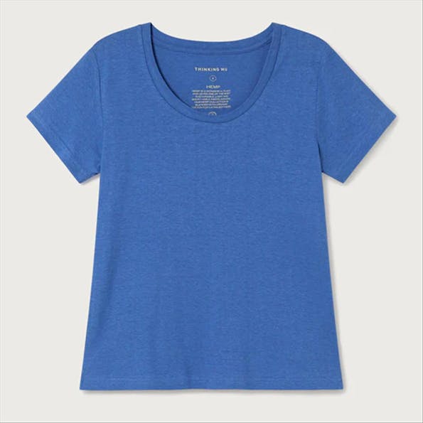 Thinking Mu - Blauwe Heritage Regina T-shirt
