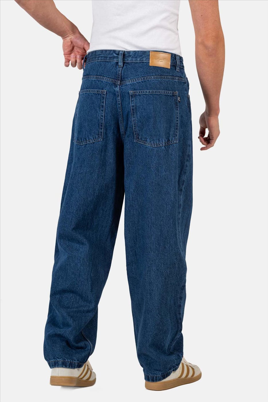 Reell - Donkerblauwe Baggy Tapered jeans