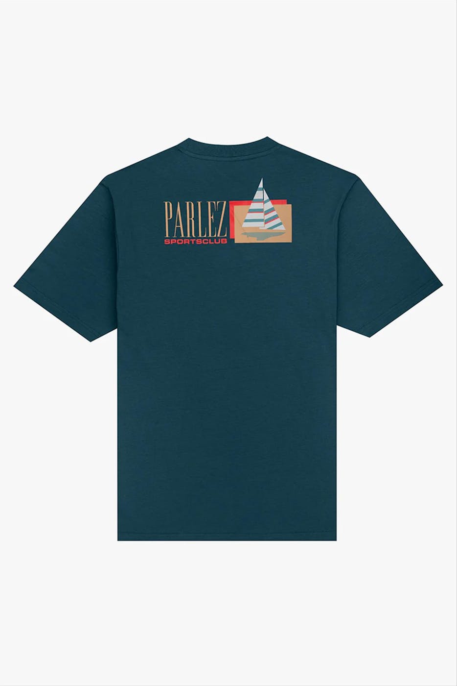 PARLEZ - Petrolgroene Auriga T-shirt