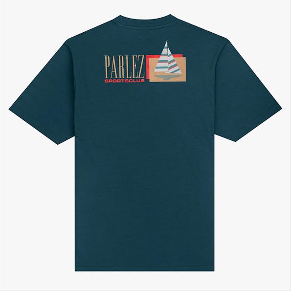 PARLEZ - Petrolgroene Auriga T-shirt