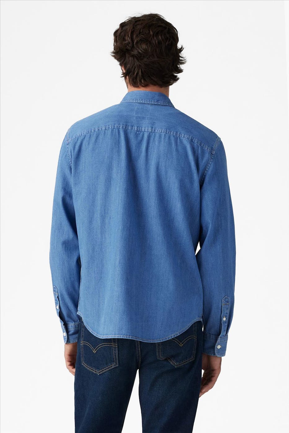 Levi's - Blauw Authentic jeanshemd