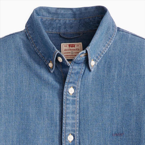 Levi's - Blauw Authentic jeanshemd