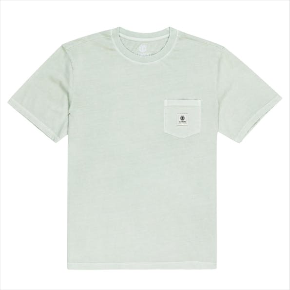 Element - Lichtgroene Basic Pocket T-shirt