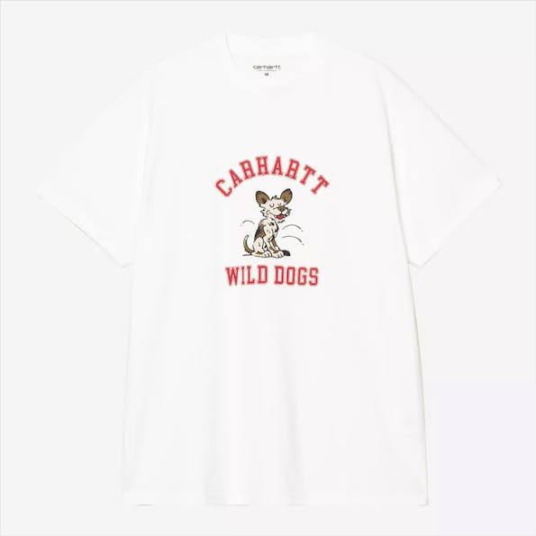 Carhartt WIP - Witte Wild Dog T-shirt