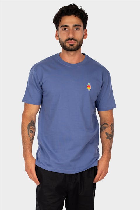Iriedaily - Blauwe Flutscher T-shirt