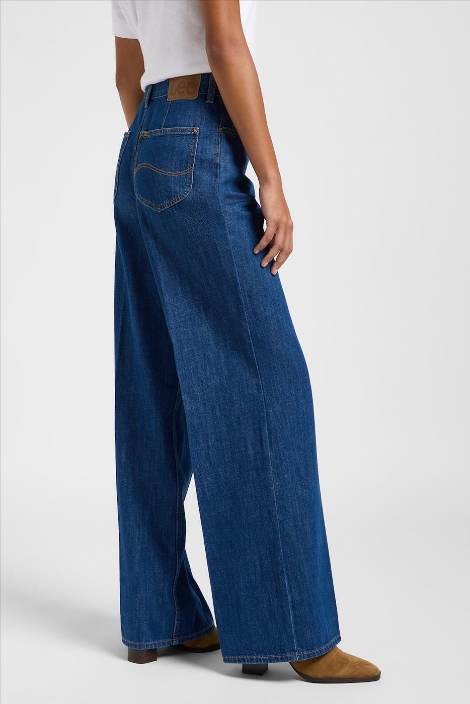 Lee - Donkerblauwe Stella A-Line jeans