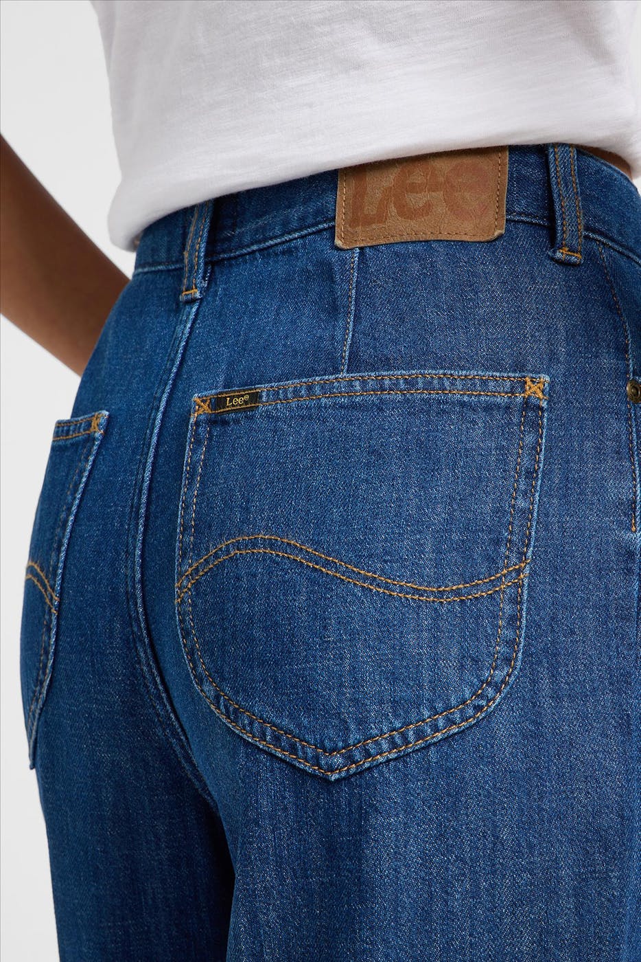 Lee - Donkerblauwe Stella A-Line jeans