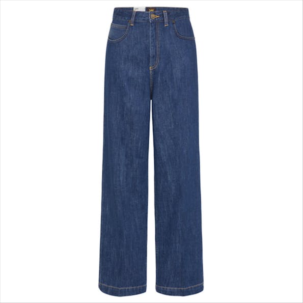 Lee - Donkerblauwe Stella A-Line jeans