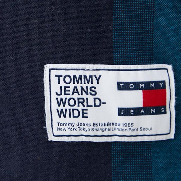 Tommy Jeans - Blauw geruit Buffalo Check hemd