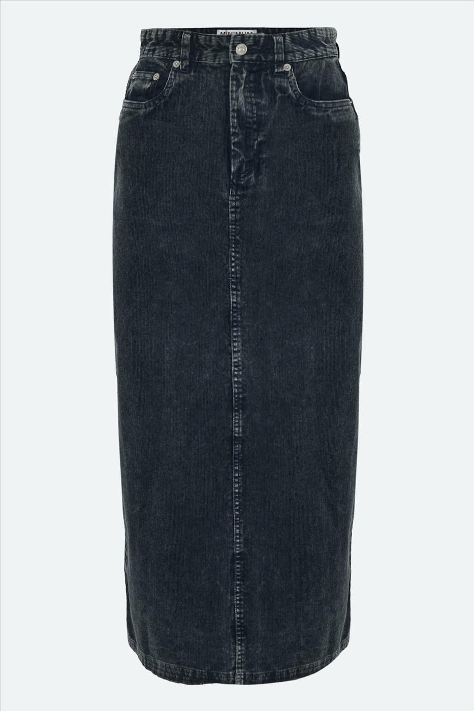 Minimum - Blauwe Siara midi rok