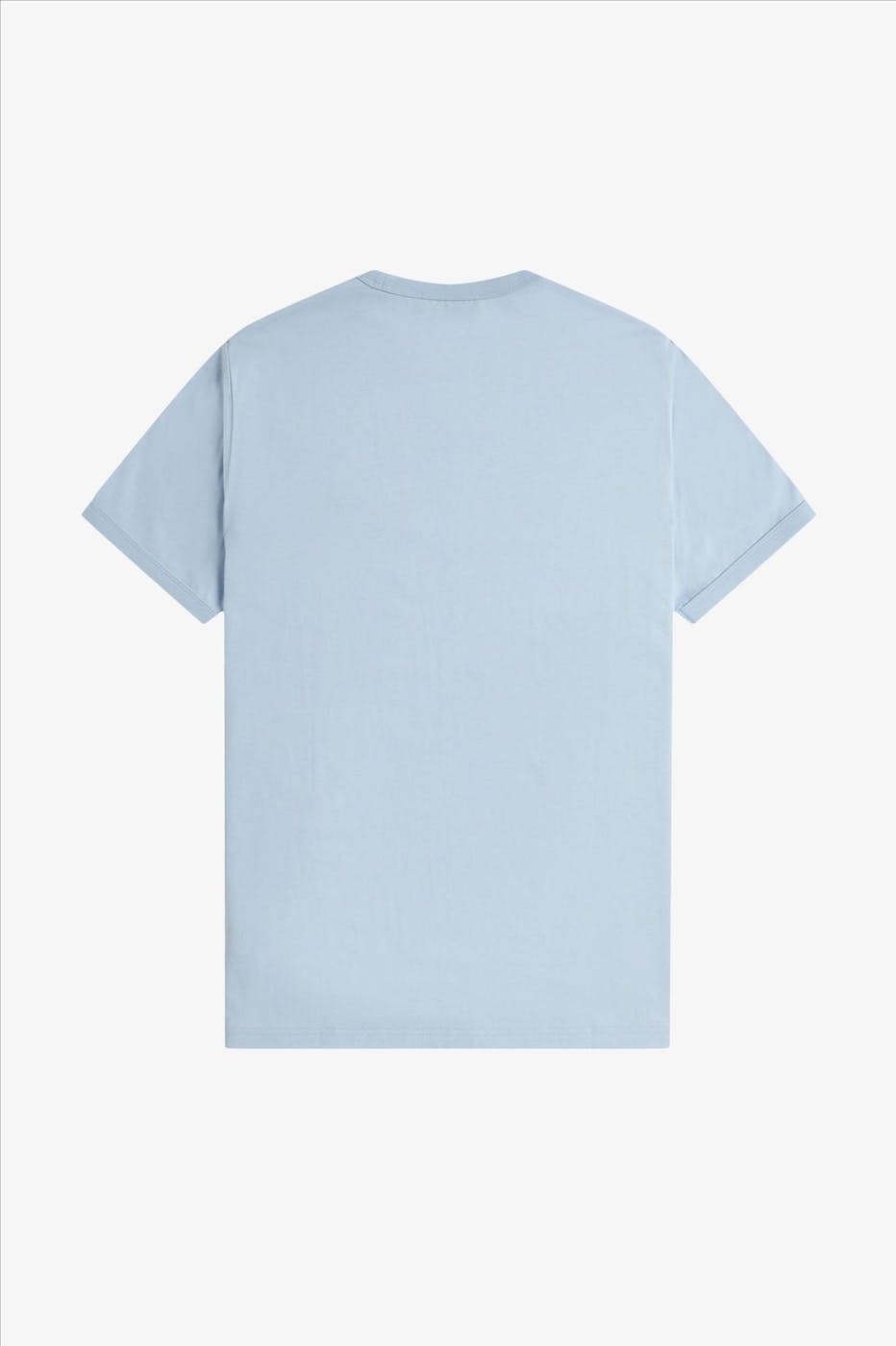 Fred Perry - Lichtblauwe Ringer T-shirt