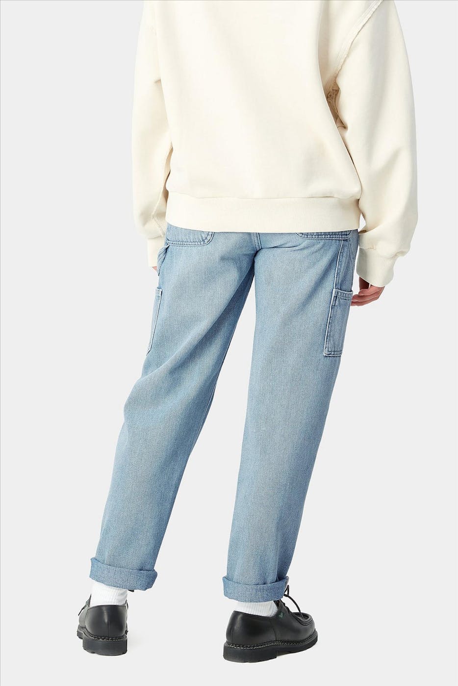 Carhartt WIP - Lichtblauwe Pierce boyfriend work jeans
