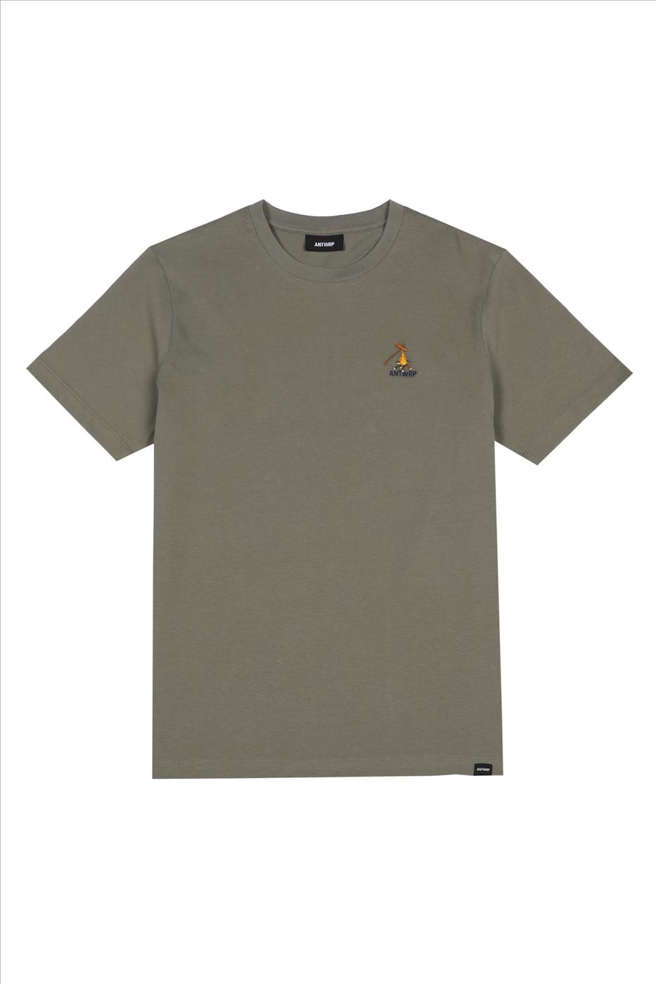 Antwrp - Olijfgroene Campfire T-shirt