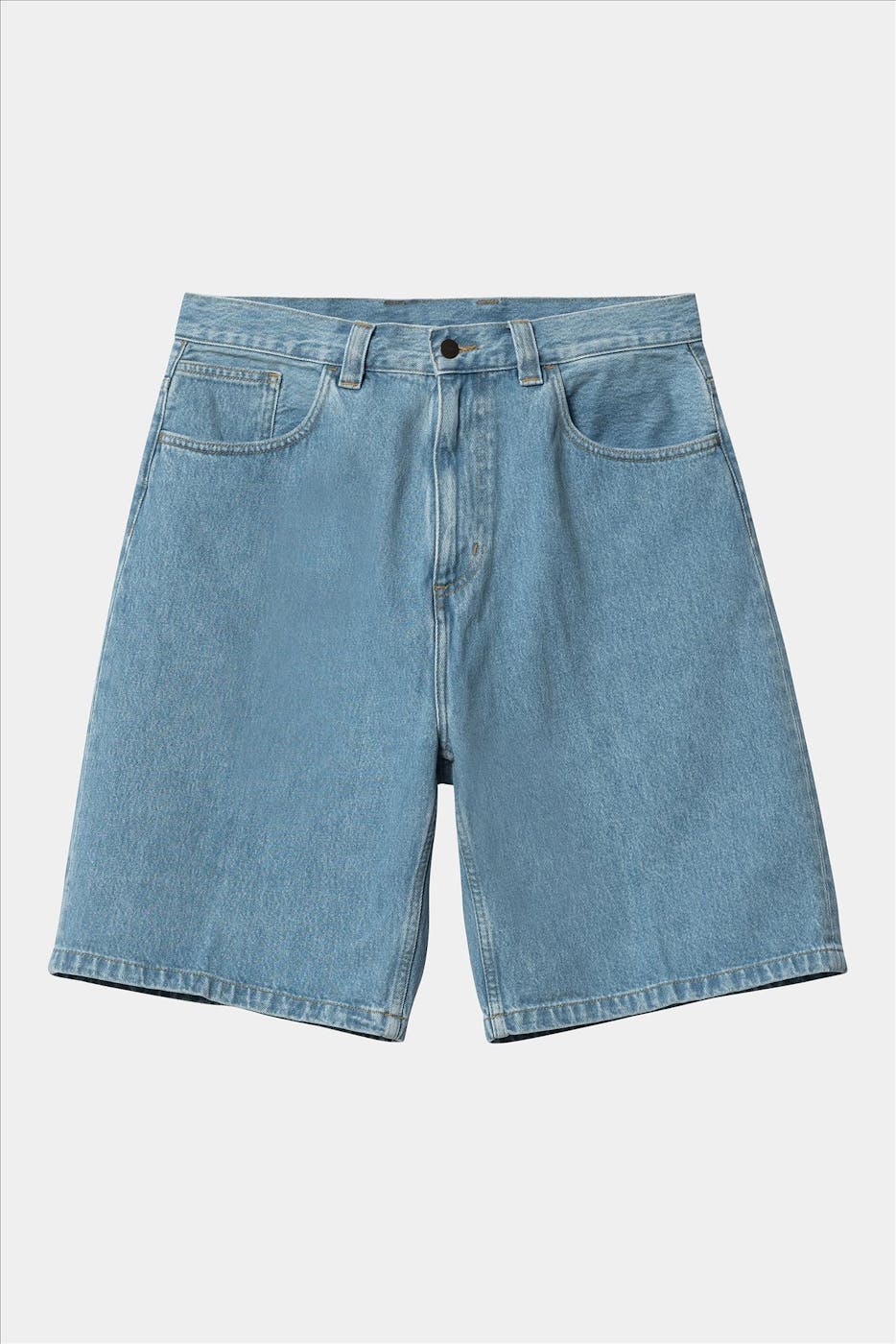 Carhartt WIP - Lichtblauwe Brandon jeansshort