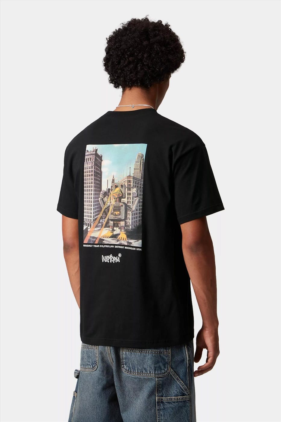 Carhartt WIP - Zwarte Wiptopia T-shirt