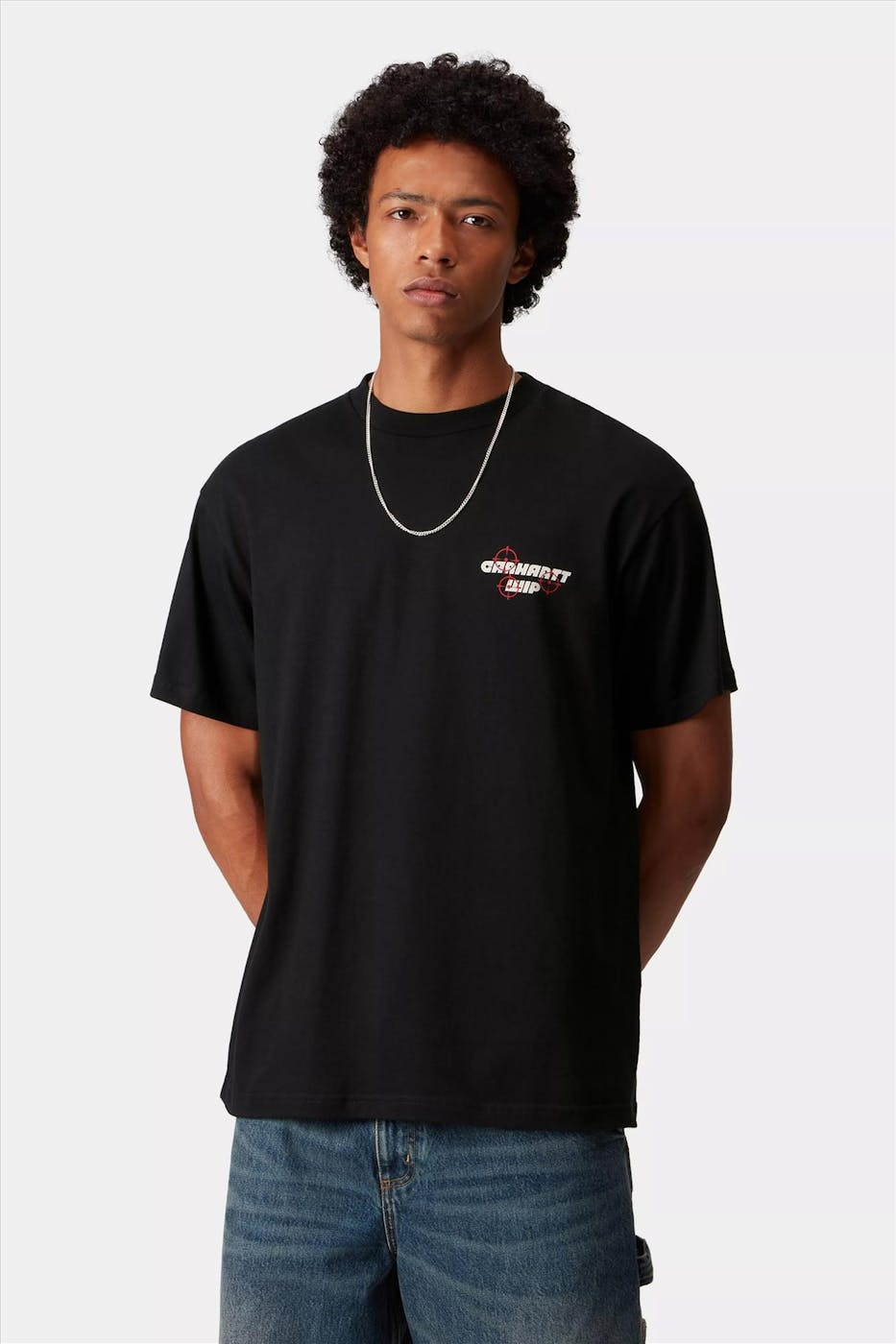 Carhartt WIP - Zwarte Wiptopia T-shirt