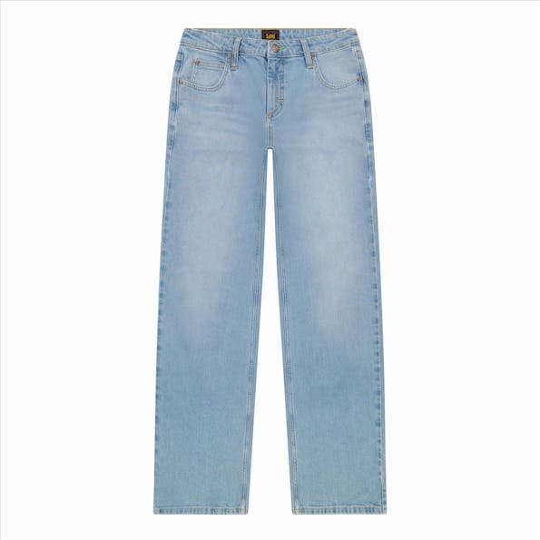Lee - Lichtblauwe Zoe Straight jeans
