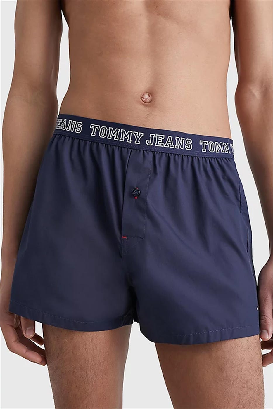 Tommy Hilfiger Underwear - Donkerblauw-wit-blauwe 3-pack boxershorts