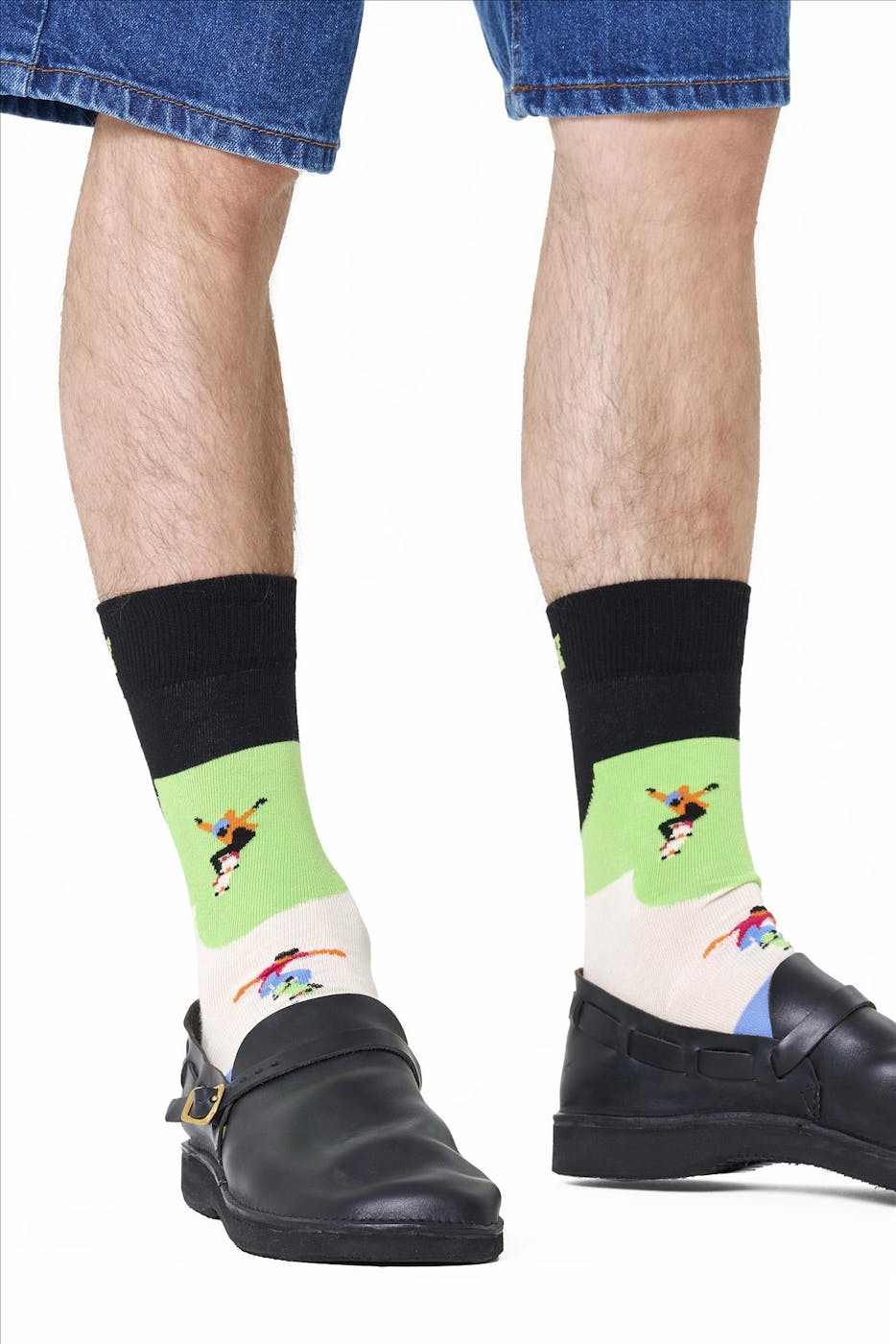 Happy Socks - Multicolour Skateboard sokken, maat: 41-46