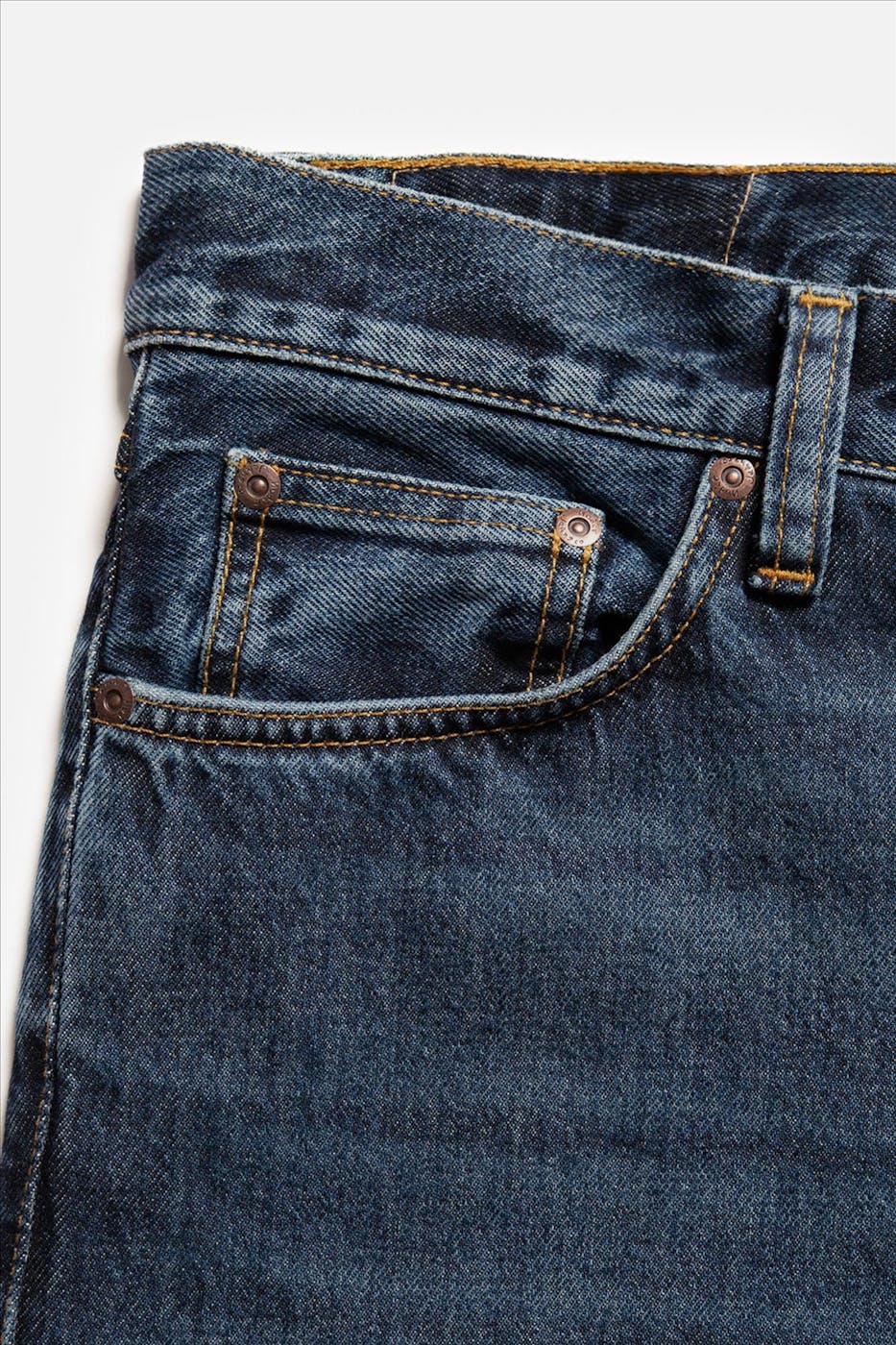 Nudie Jeans Co. - Donkerblauwe Steady Eddie jeans