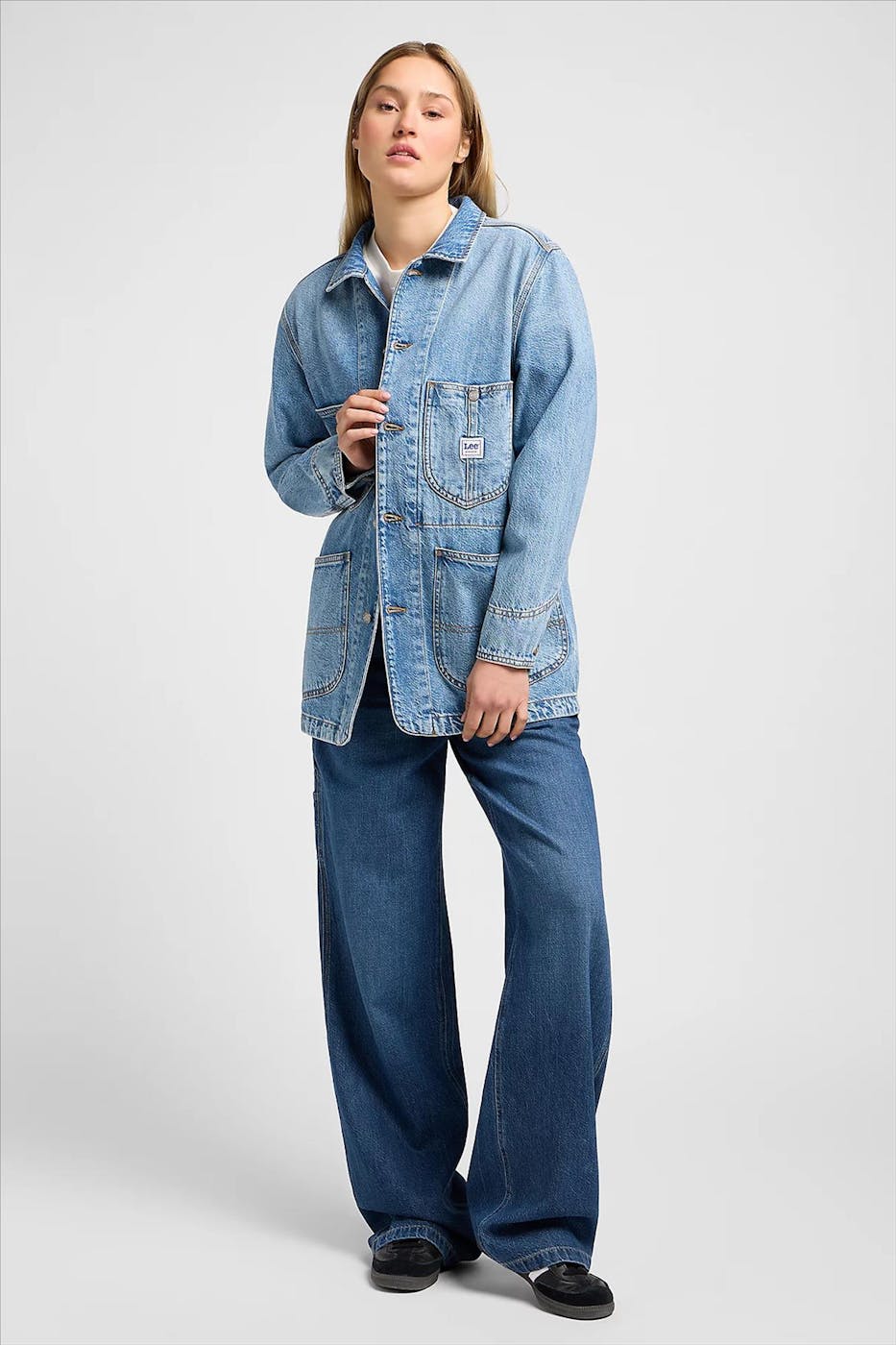 Lee - Lichtblauwe Take The Hint jeansjas