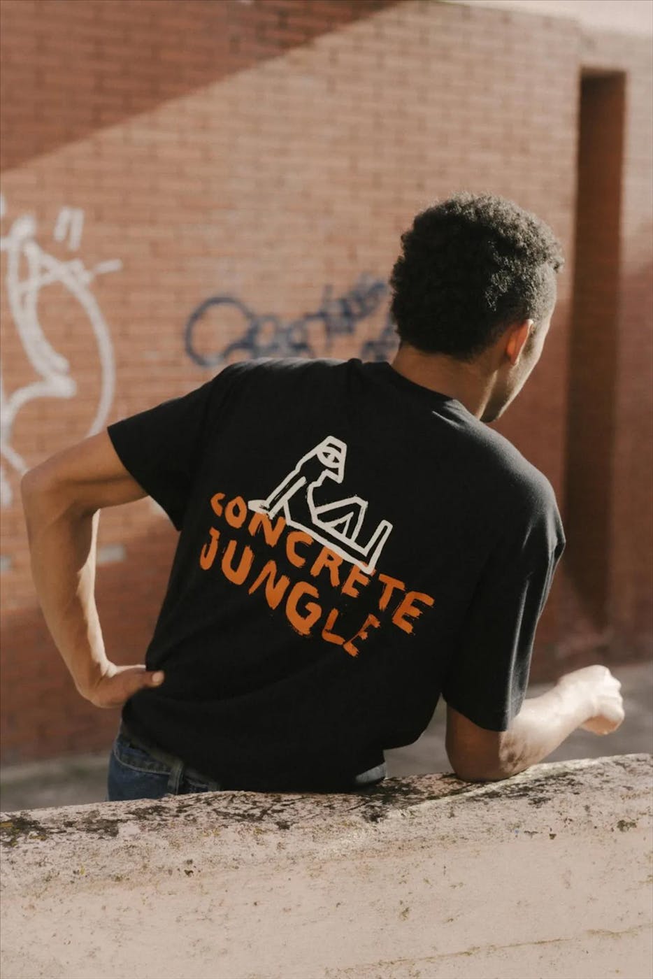 Element - Zwarte Concrete Jungle T-shirt