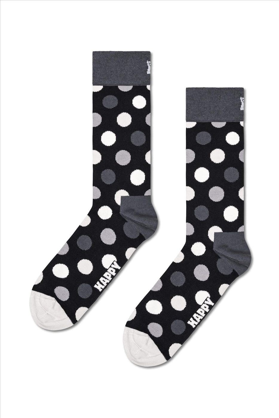 Happy Socks - Zwart-witte 4-pack Gift Set sokken, maat: 36-40