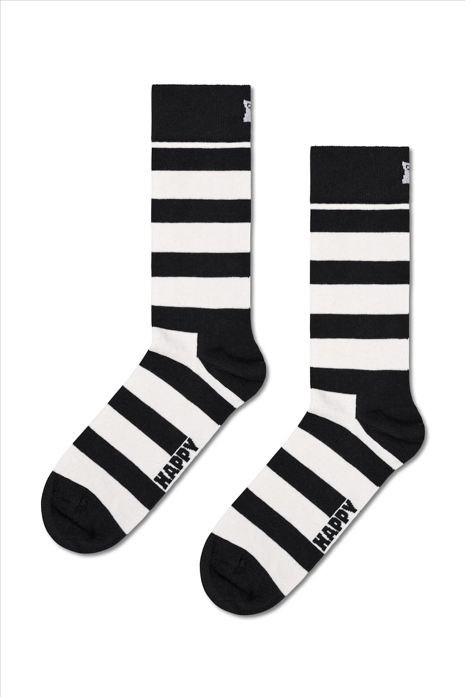 Happy Socks - Zwart-witte 4-pack Gift Set sokken, maat: 36-40