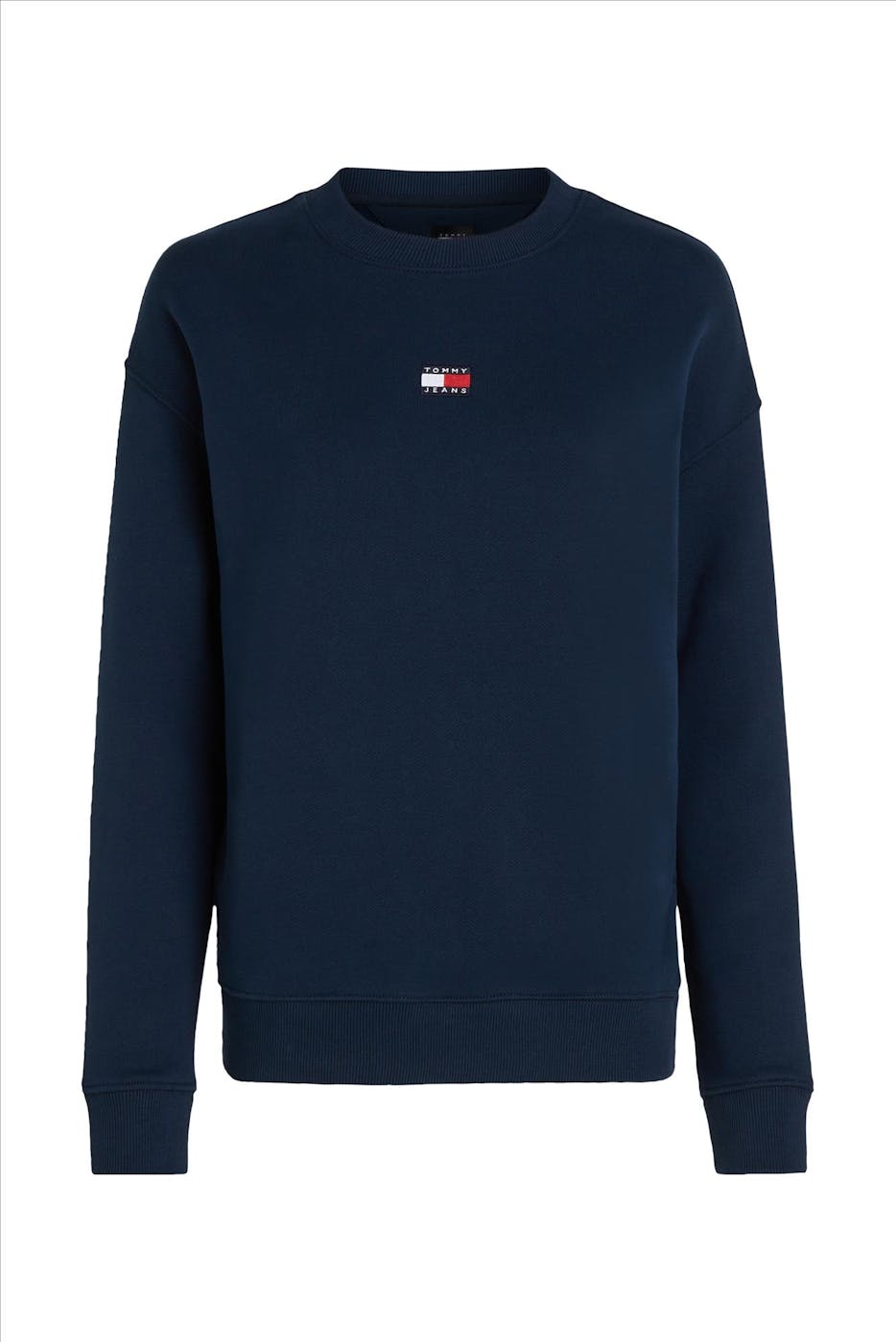 Tommy Jeans - Donkerblauwe Boxy Badge sweater