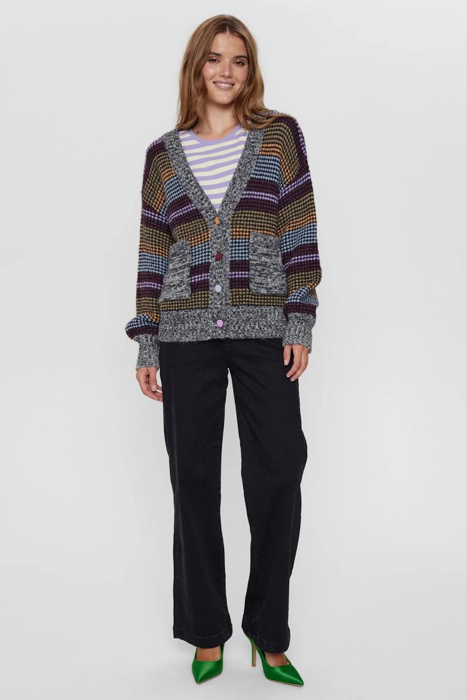 Nümph - Multicolor Bola cardigan
