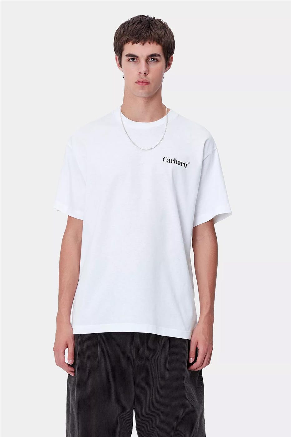 Carhartt WIP - Witte Fold Duck T-shirt