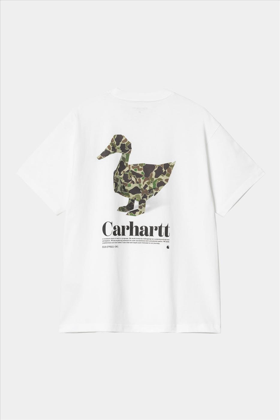 Carhartt WIP - Witte Fold Duck T-shirt