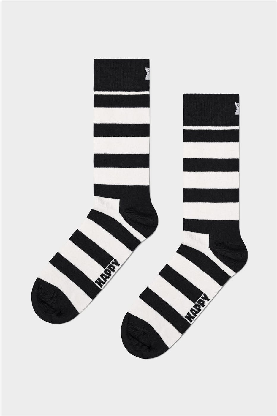 Happy Socks - Zwart-Witte Black & White 4-pack gift set, maat: 41-46