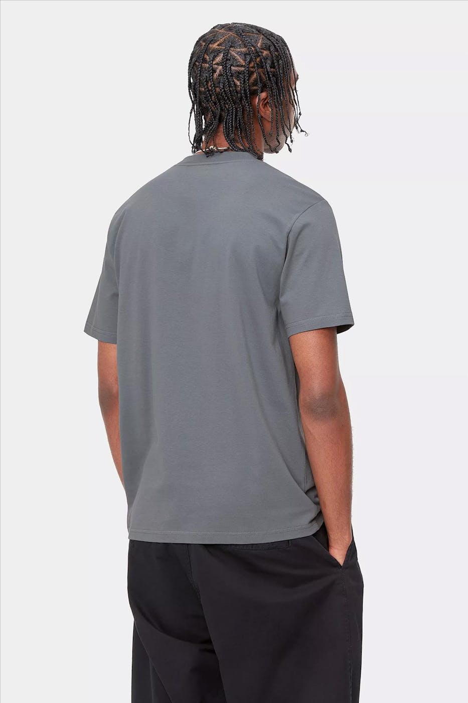 Carhartt WIP - Grijsblauwe Smart T-shirt