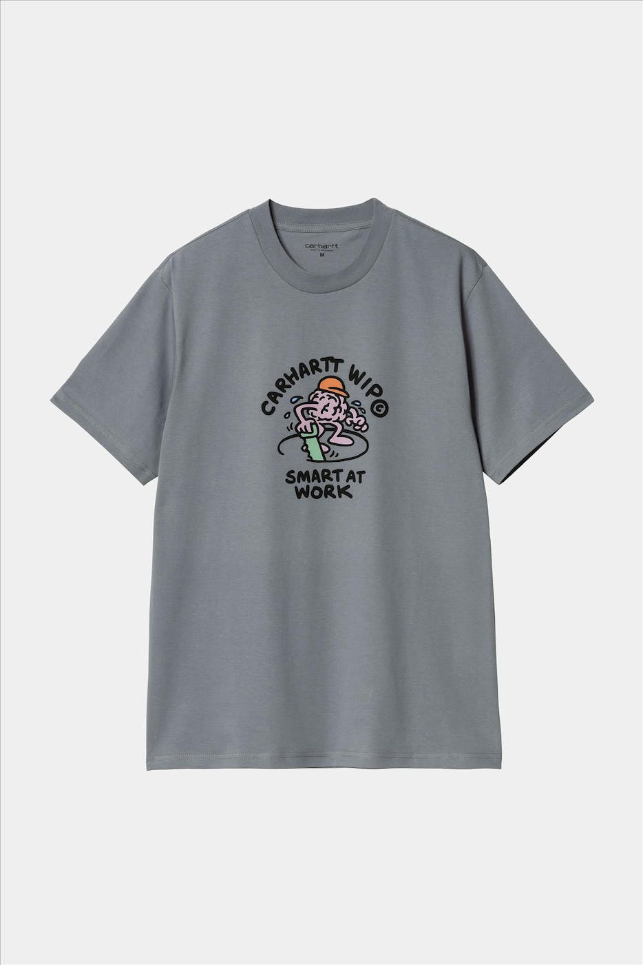 Carhartt WIP - Grijsblauwe Smart T-shirt