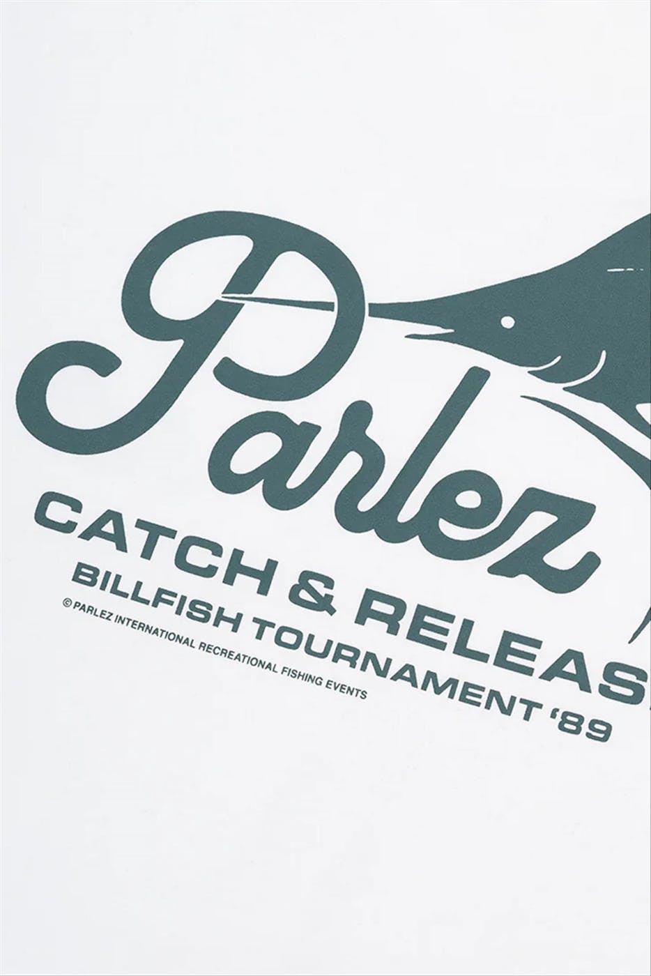 PARLEZ - Witte Release T-shirt