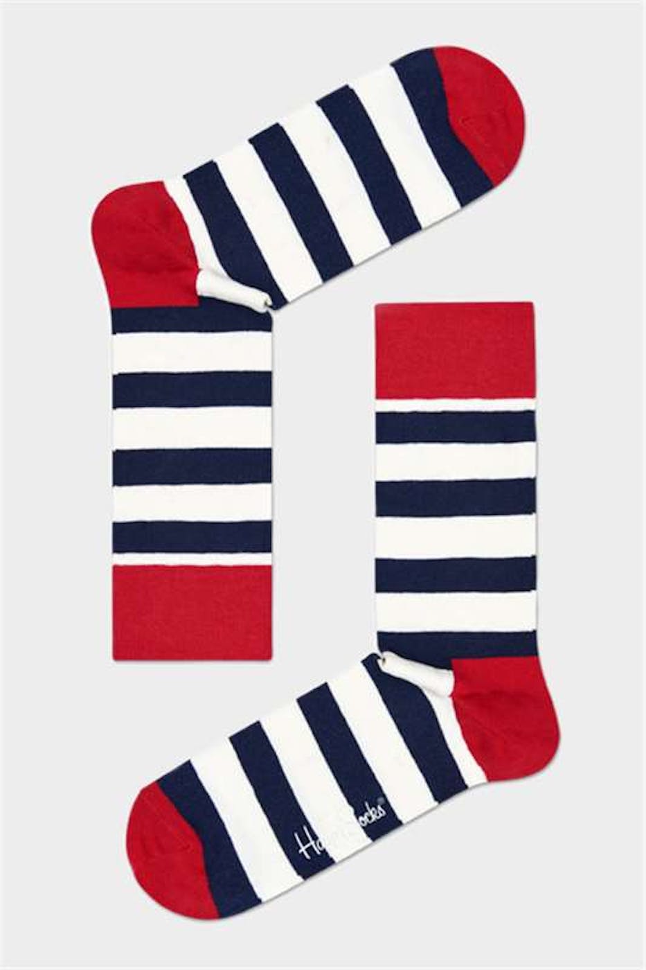 Happy Socks - Donkerblauwe Stripe Gift Pack sokken maat 36-40
