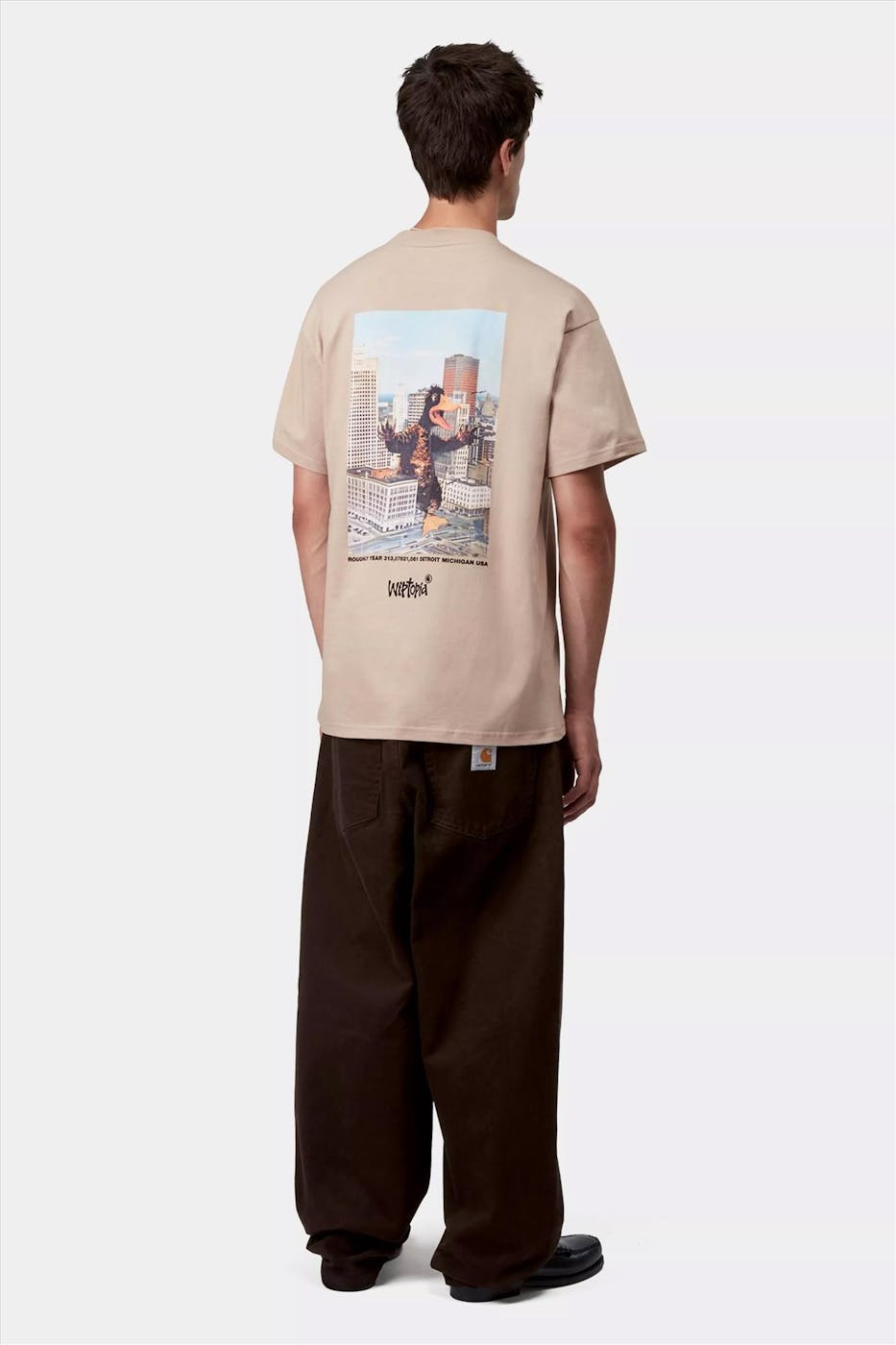 Carhartt WIP - Beige Wiptopia T-shirt
