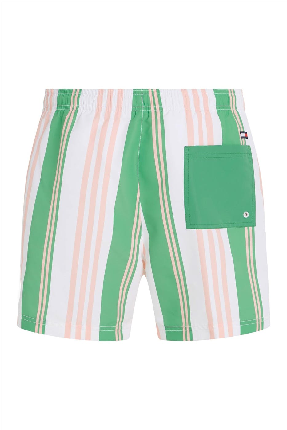 Tommy Hilfiger Underwear - Witte Drawstring Stripe zwemshort