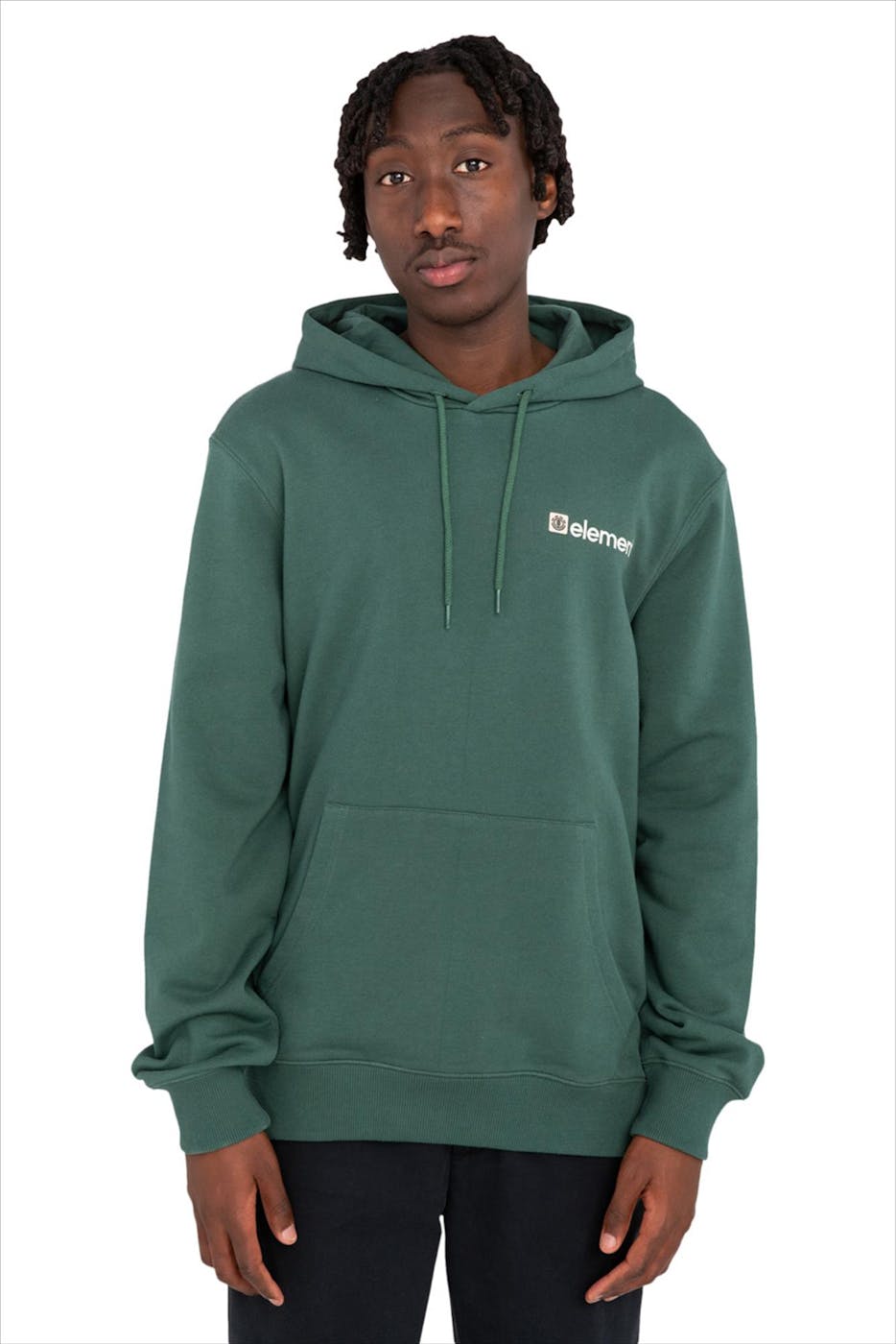 Element - Groene Joint Cube hoodie