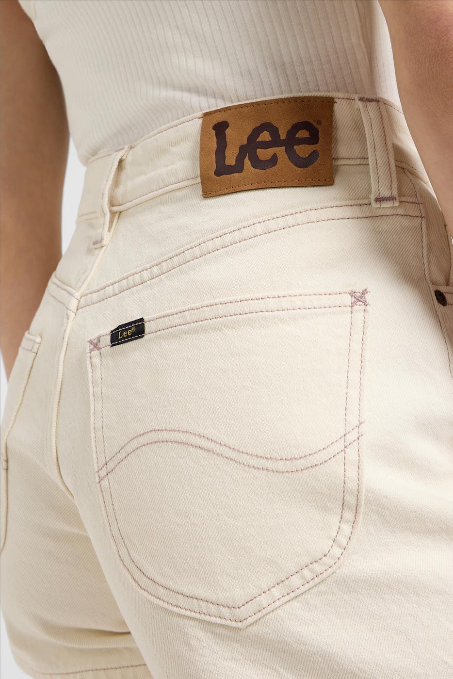 Lee - Ecru Carol jeansshort