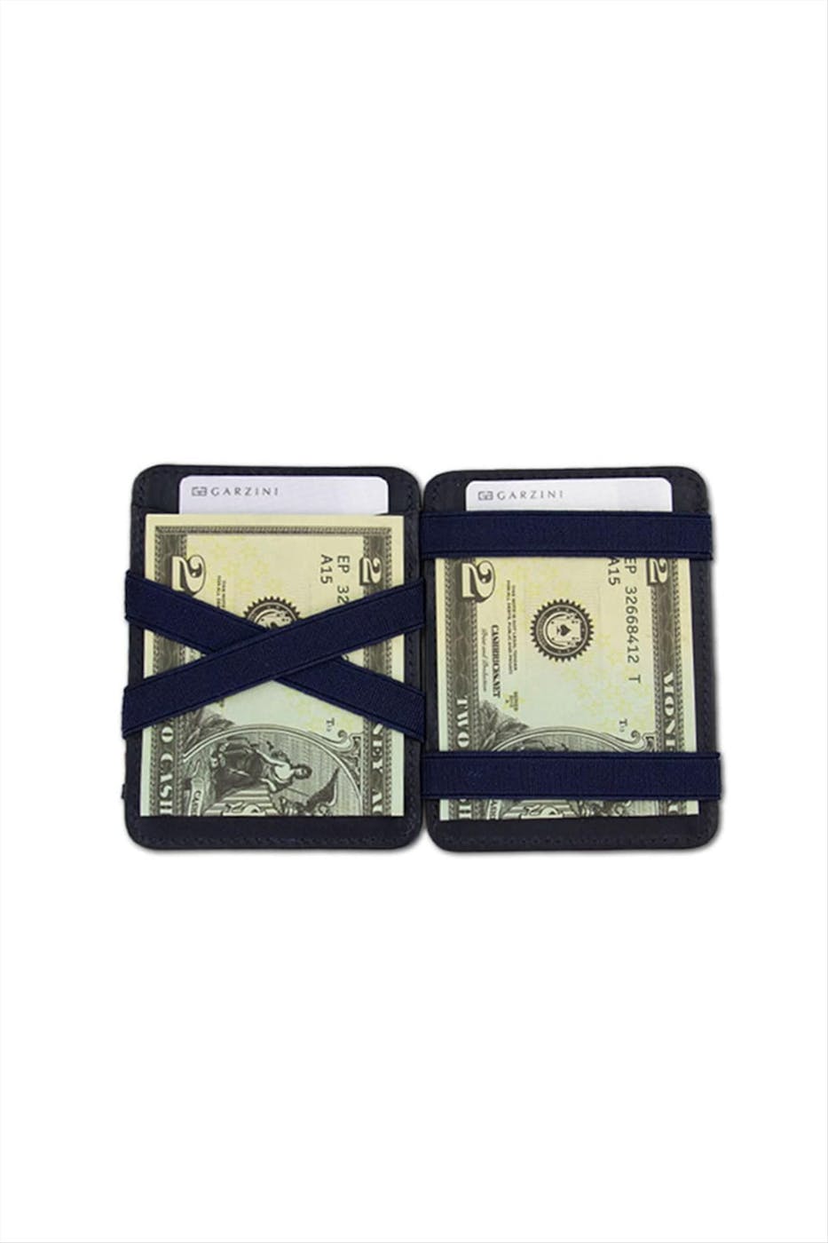 Garzini - Donkerblauwe Urban Magic coin wallet