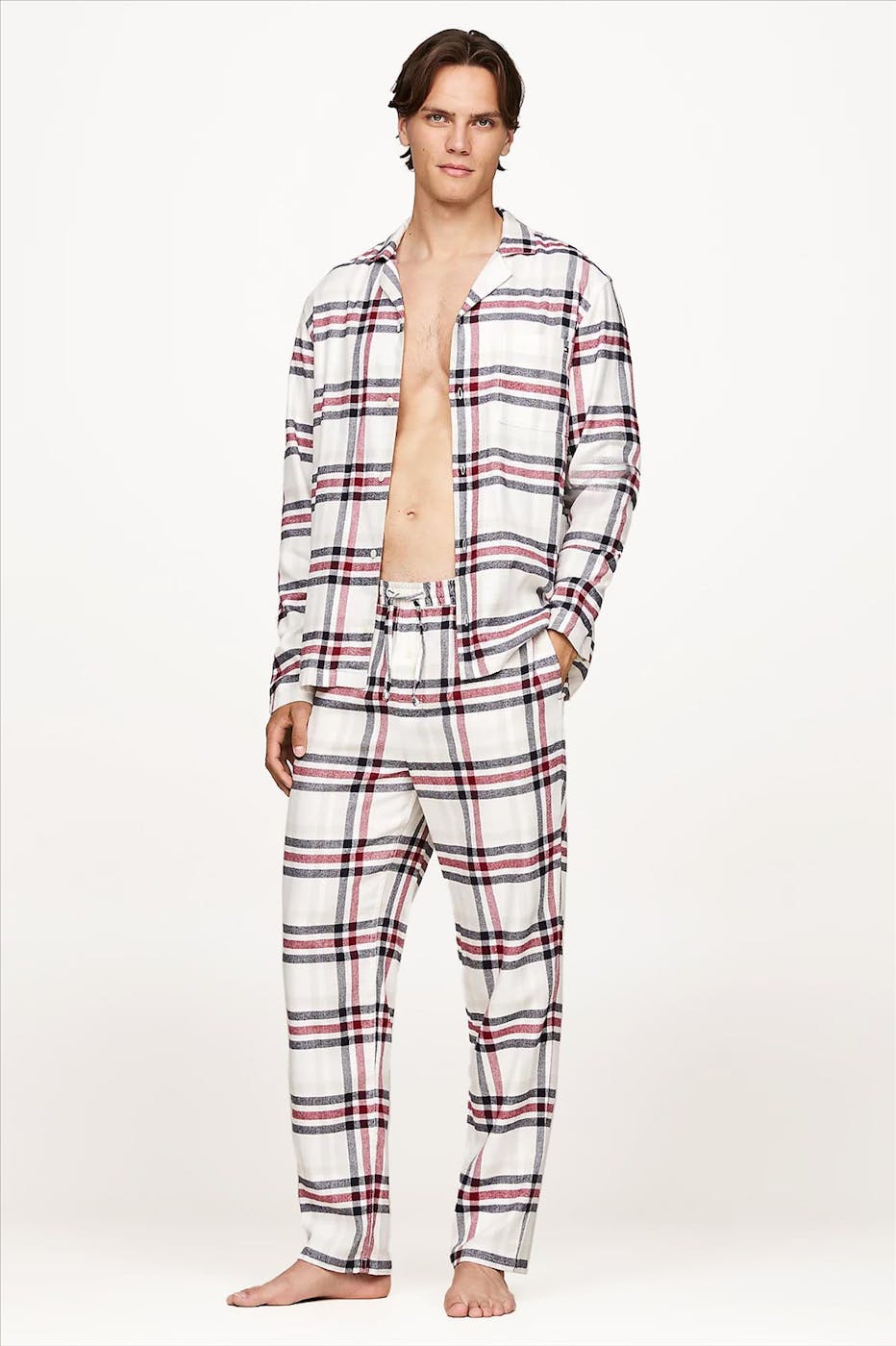 Tommy Hilfiger Underwear - Ecru Heritage Flannel pyjama