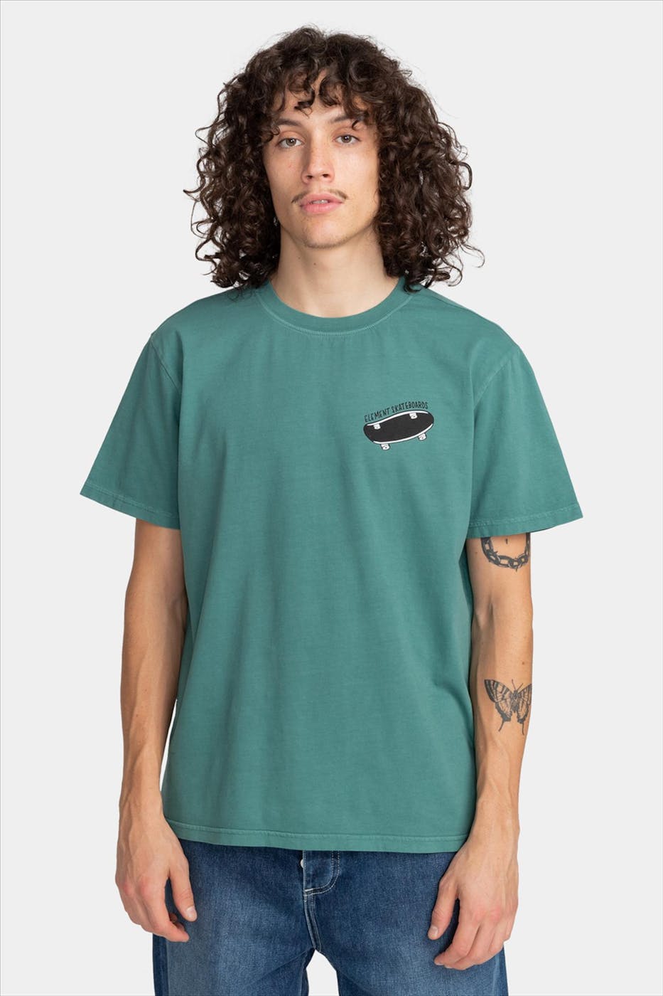Element - Groene Skate Legs T-shirt