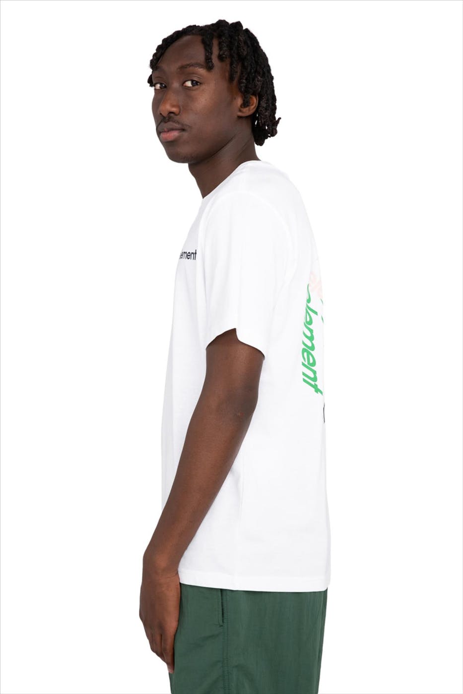 Element - Witte Joint Cube T-shirt