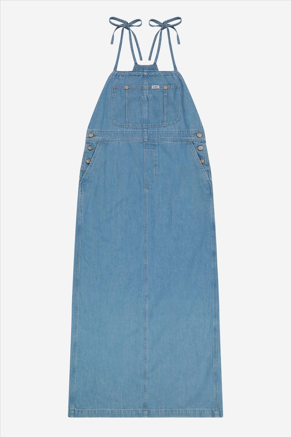 Lee - Blauwe Loose Overall jurk