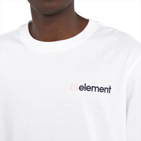Element - Witte Joint Cube T-shirt