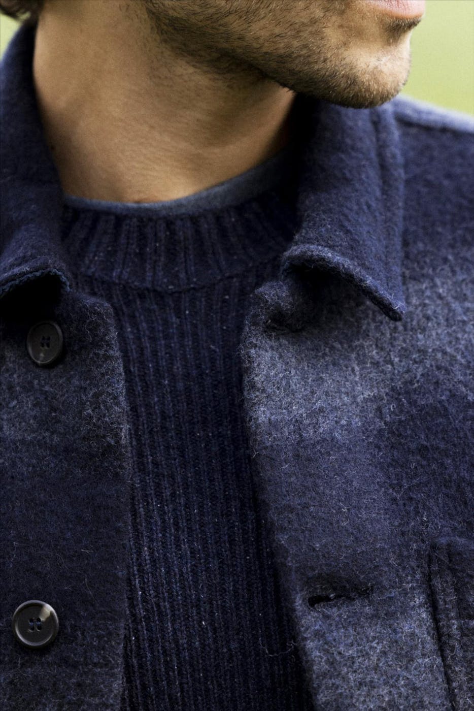 Carhartt WIP - Lichtblauwe Pierce straight jeans