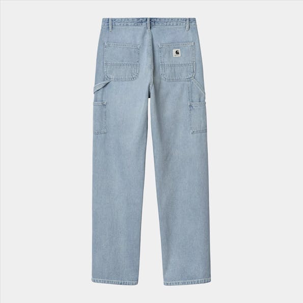Carhartt WIP - Lichtblauwe Pierce straight jeans